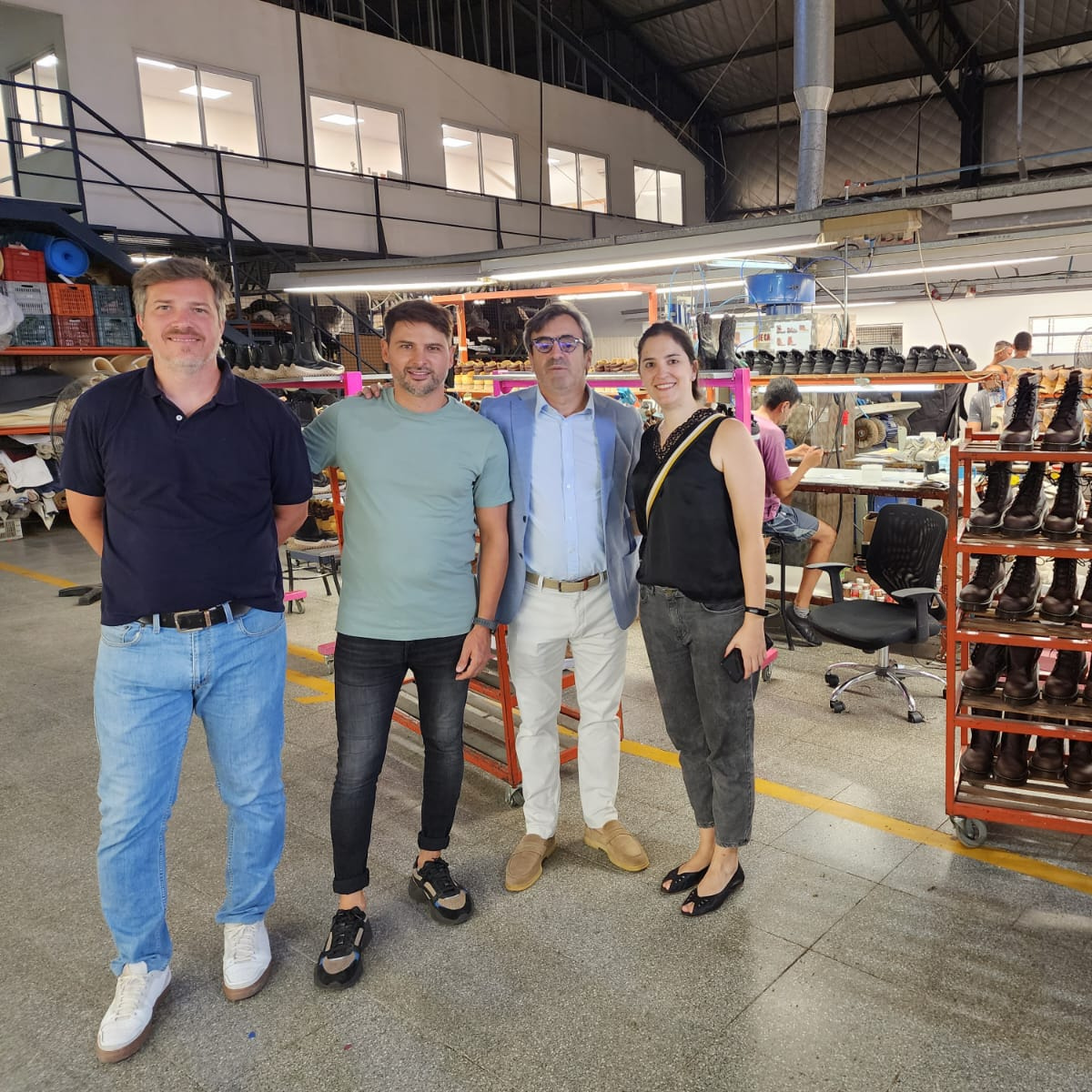 Visitamos la planta de Donné, dedicada a la fabricación de calzado