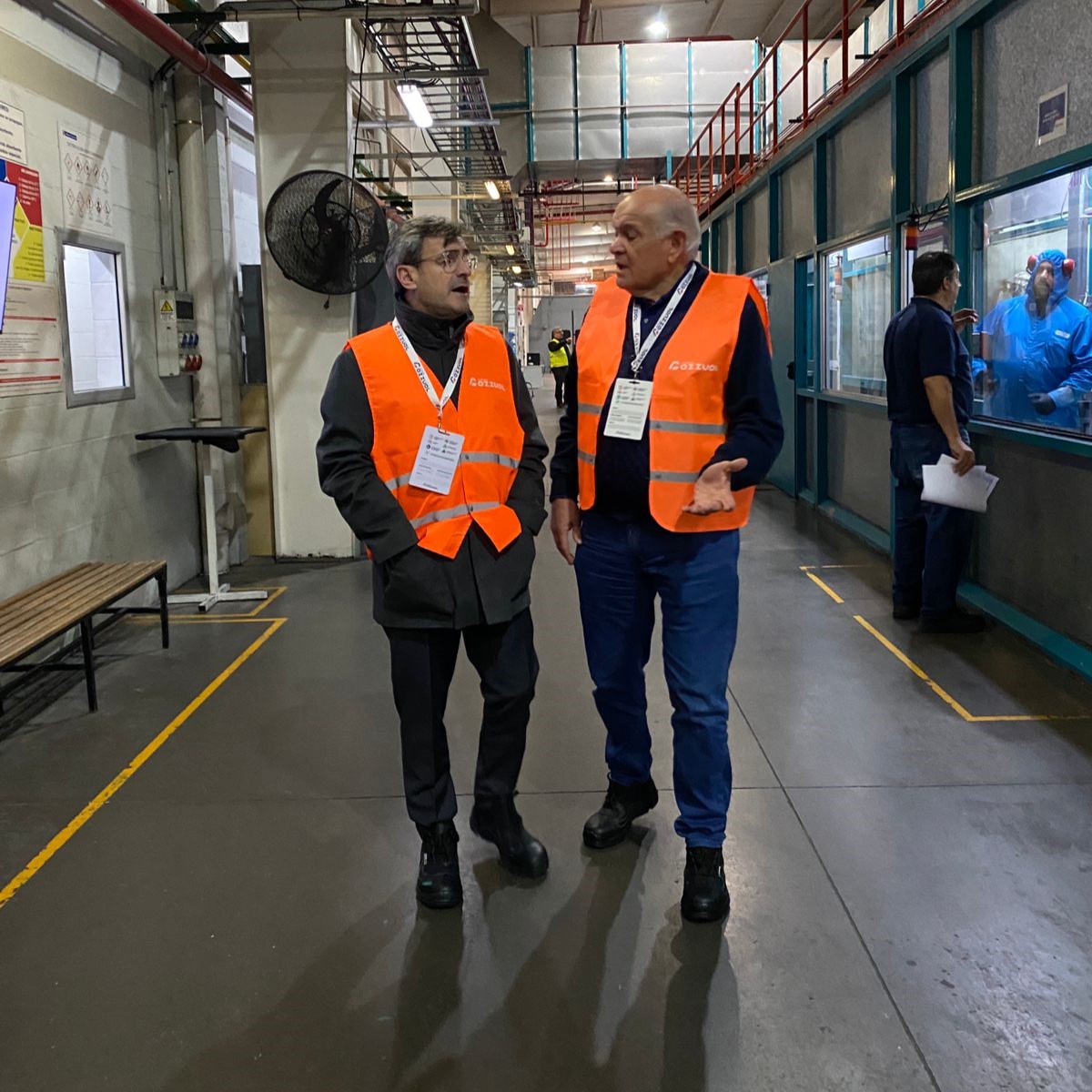 Visita a la planta de Albano Cozzuol , líderes en la fabricación de autopartes