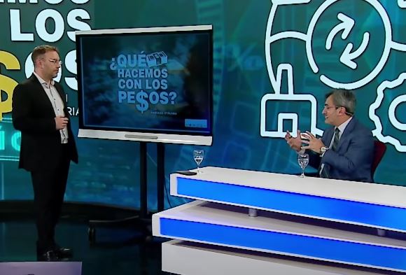 Participación en el programa «¿Qué hacemos con los Pesos?», Canal A24