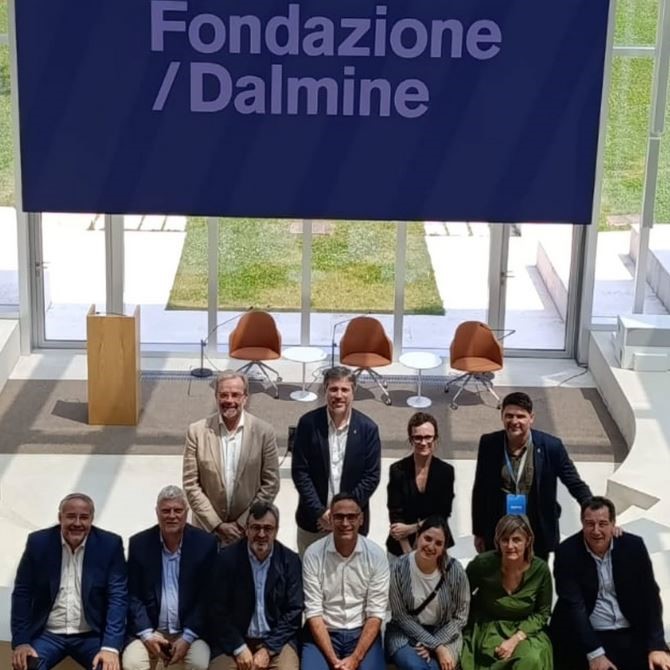 Visita a la Fundación Dalmine en Bérgamo, dedicada a la educación técnica