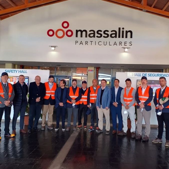 Recorrida por la fábrica Massalin, en la provincia de Salta
