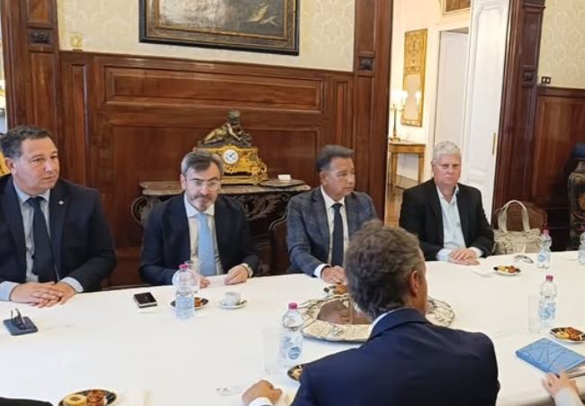 Reunión con SACE en la Embajada Argentina en Roma